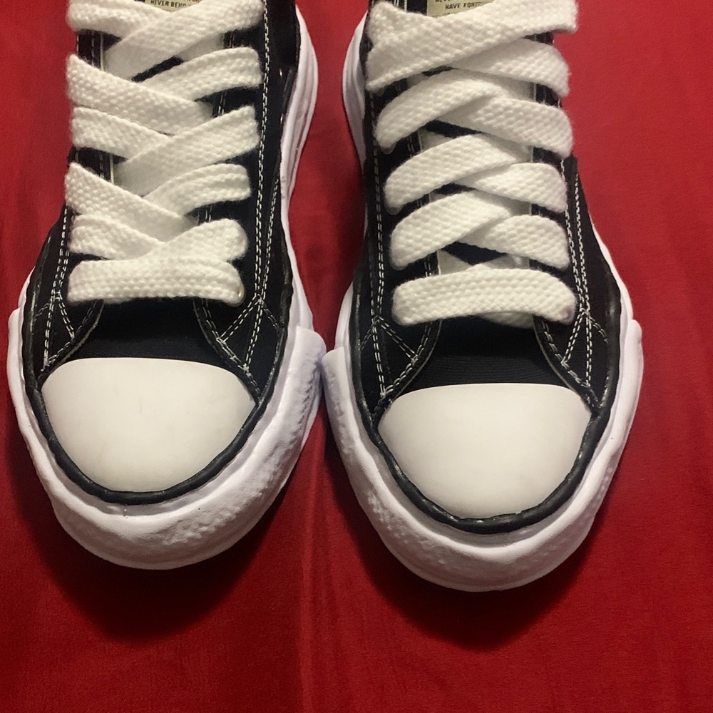 Black and White Kids Sneakers